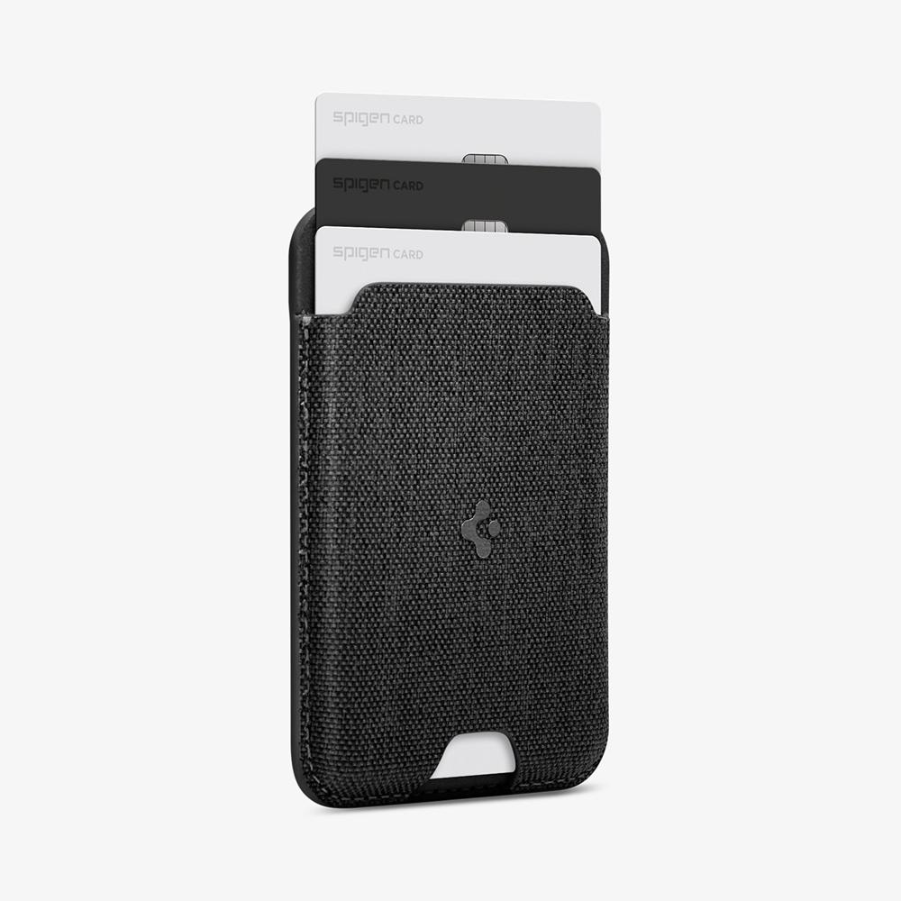 Spigen Urban Fit | 3 Cards (MagFit) Magsafe Card Holder Black | KMUR-15426