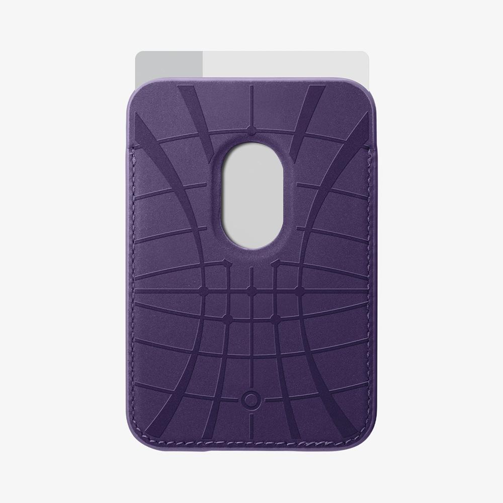 Spigen Valentinus (MagFit) Magsafe Card Holder Purple | TSJI-52409