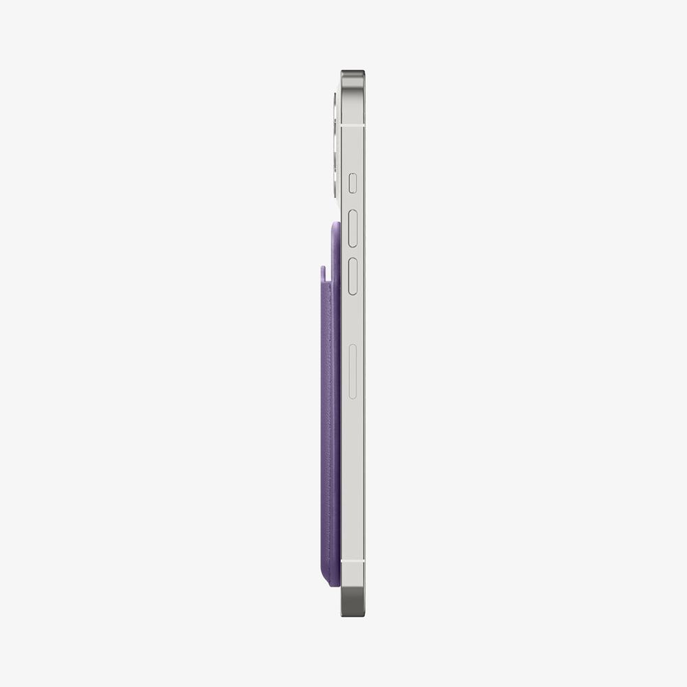 Spigen Valentinus | 3 Cards (MagFit) Magsafe Card Holder Purple | BTCH-64085